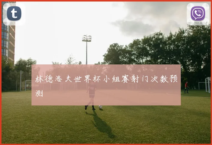 林德洛夫世界杯小组赛射门次数预测